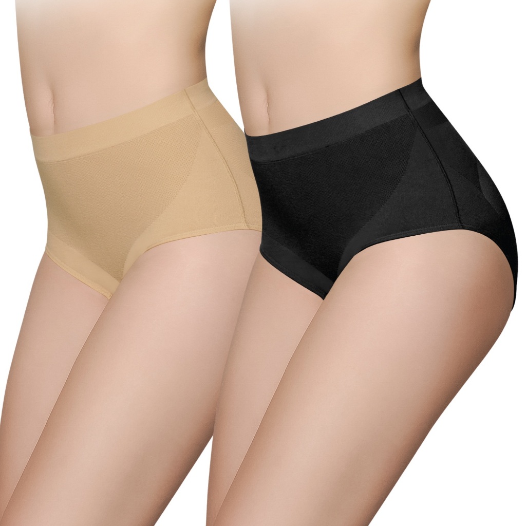 CARA คาร่า กางเกงในเก็บพุง ยกสะโพก รุ่น All Up กางเกงในกระชับสัดส่วน เก็บหน้าท้อง ยกสะโพก ผ้านุ่ม ยืดหยุ่นดี S2-CGN-U001