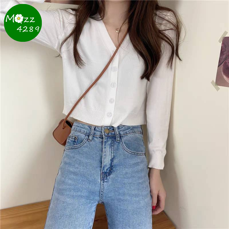 MQzz4289 *พร้อมส่ง* เสื้อแขนยาว เสื้อคาร์ดิแกน ผ้าไหมพรม เสื้อคลุม  cardigan สีเยอะมาก ผ้านิ่มสุดดด Freesize