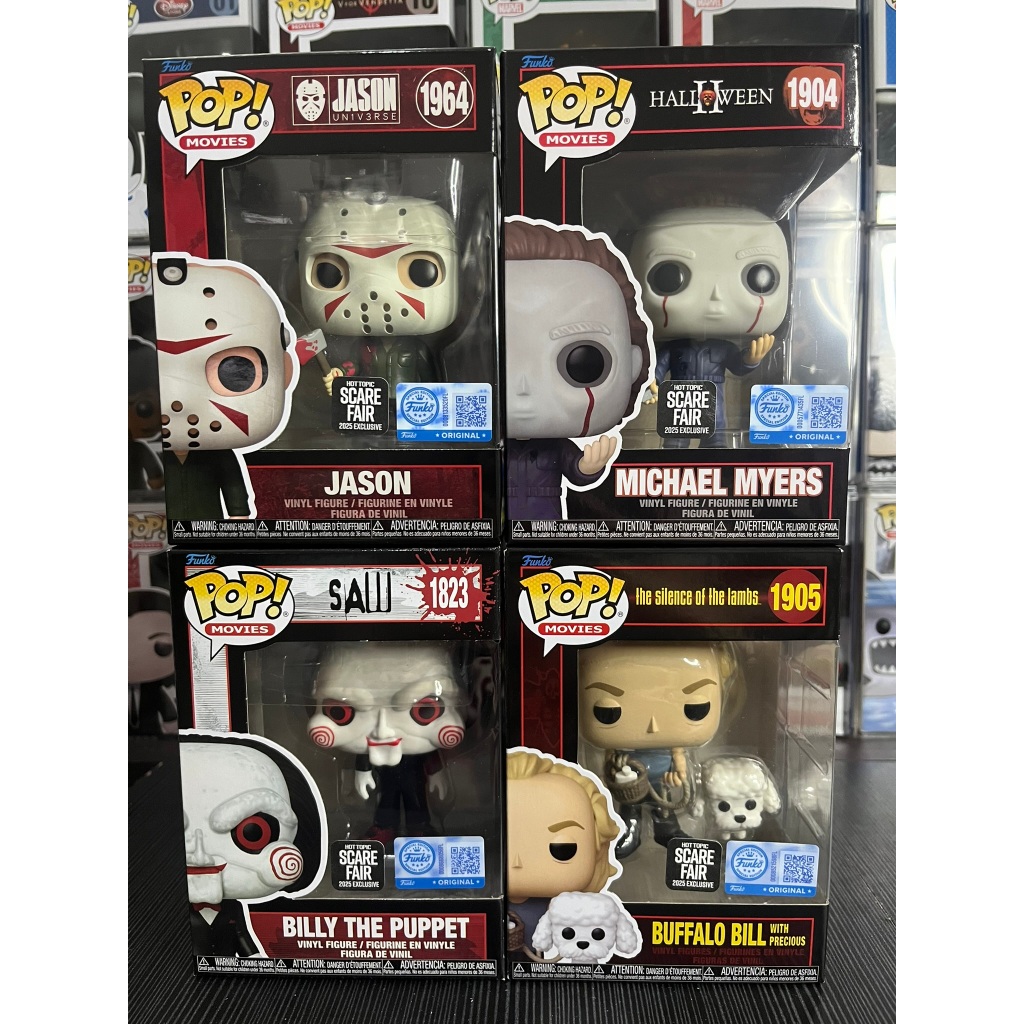 [พร้อมส่ง] ฟิกเกอร์ Funko Pop Horror Scare Fair Exclusive 2025 มือหนึ่ง สภาพสวย