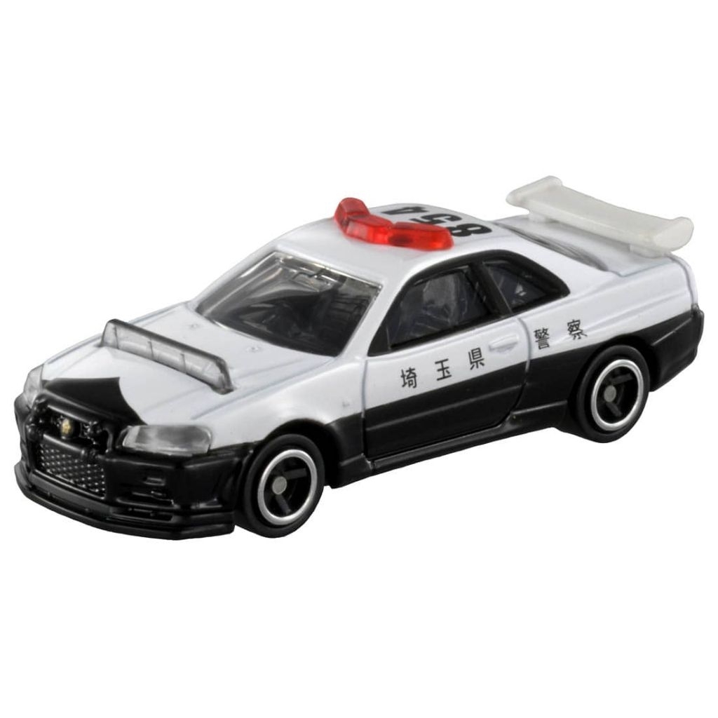 TOMICA No.1 NISSAN SKYLINE GT-R (BNR34) POLICE CAR