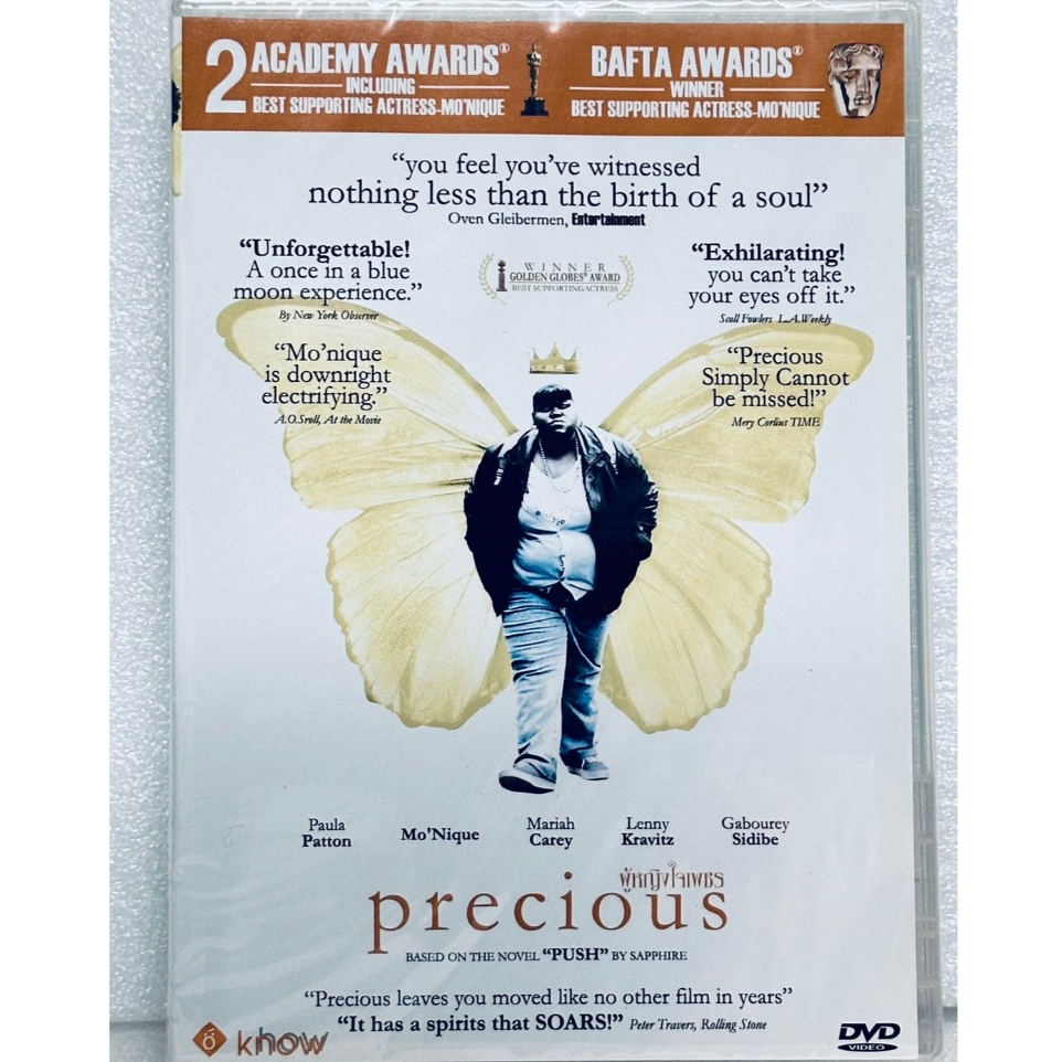 DVD​ : Precious (2009) ผู้หญิงใจเพชร " Paula Patton, Mo'Nique, Mariah Carey "