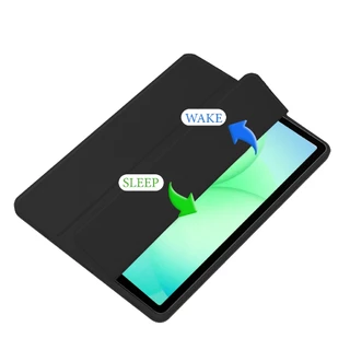 เคสฝาพับ ฝาหลังใส สำหรับ ซัมซุง แท็ป เอ11 8.7 นิ้ว Smart Case Foldable Cover Stand For Samsung Galaxy Tab A11 (8.7)