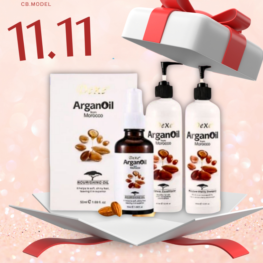 Dexe Arganoil from morocco แชมพู คอนดิชั่นเนอร์