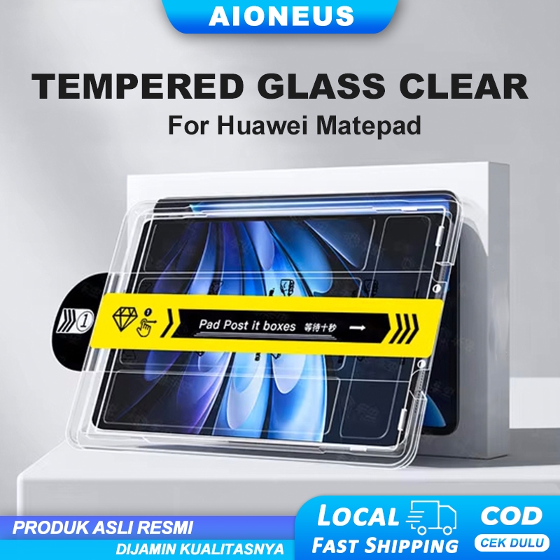 ฟิล์มกระจก ติดตั้งง่าย Huawei MatePad 11.5 2025 MatePad SE 11 2024-2021 การติดตั้งไร้ฝุ่นลายนิ้วมือและหน้าจอกัน
