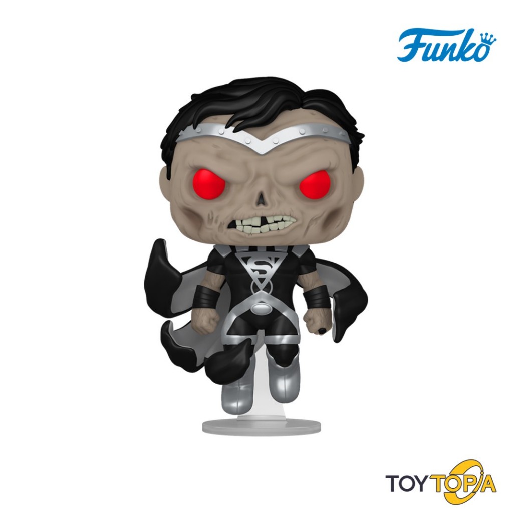 (88955) Superman Blackest Night (612) POP! Heroes: DC: Shield Through the Ages by Funko