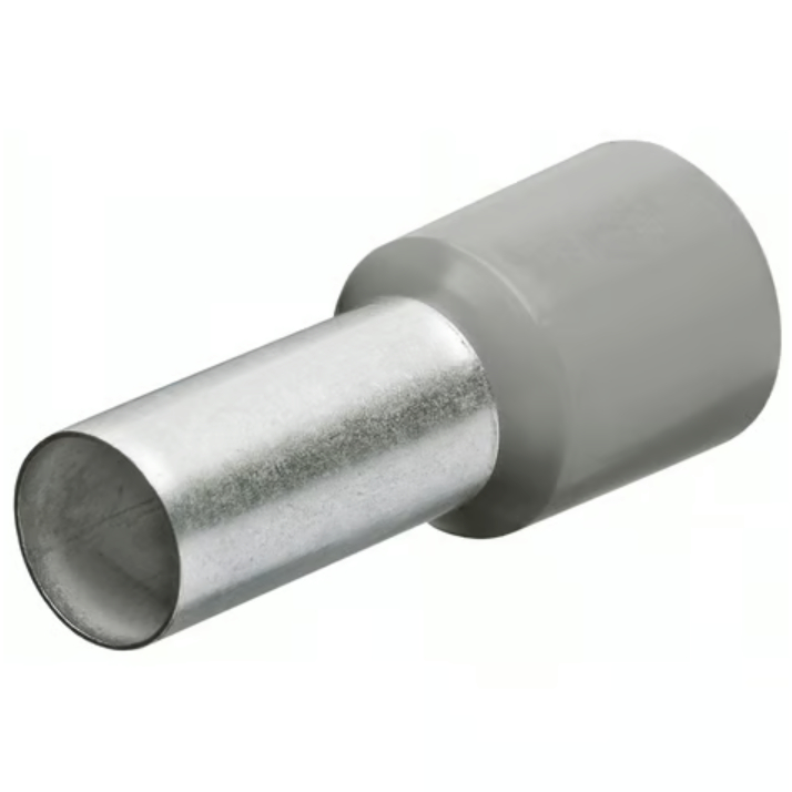 ปลอกปลาย (หัวหุ้มยาง) พร้อมขอบ KNIPEX NO.97 99 331 Wire ferrules with plastic collar GREY Cable 0.75 SQ MM