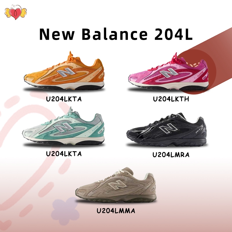 (รับหิ้วของจากเกาหลี ) ⚡ของแท้ 💯⚡ New Balance 204L รองเท้ากีฬา NB 204L แฟชั่นกระแสนิยม U204LKTA/U204