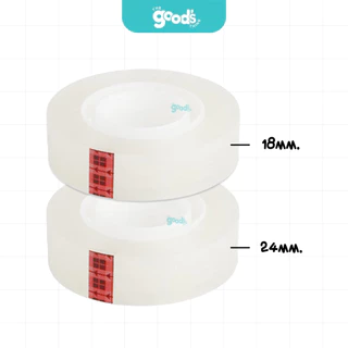 เทปใส 3M รุ่น 500 แกน 1 นิ้ว เทป หน้ากว้าง 3/4,1 นิ้ว ยาว 36 หลา (จำนวน1ม้วน)