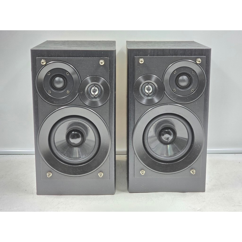 BG33 ลำโพงญี่ปุ่นมือสอง 1 คู่ (498) PANASONIC SB-PM930 25W 5 โอห์ม Woofer 3.5 นิ้ว Size ตู้ 14.5x21x