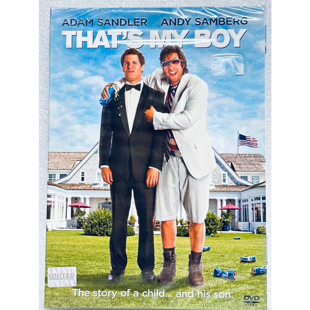 DVD ปกสวม : That's my Boy (2012) ลูกซ่าส์ ป๋าแสบ " Adam Sandler, Andy Samberg "