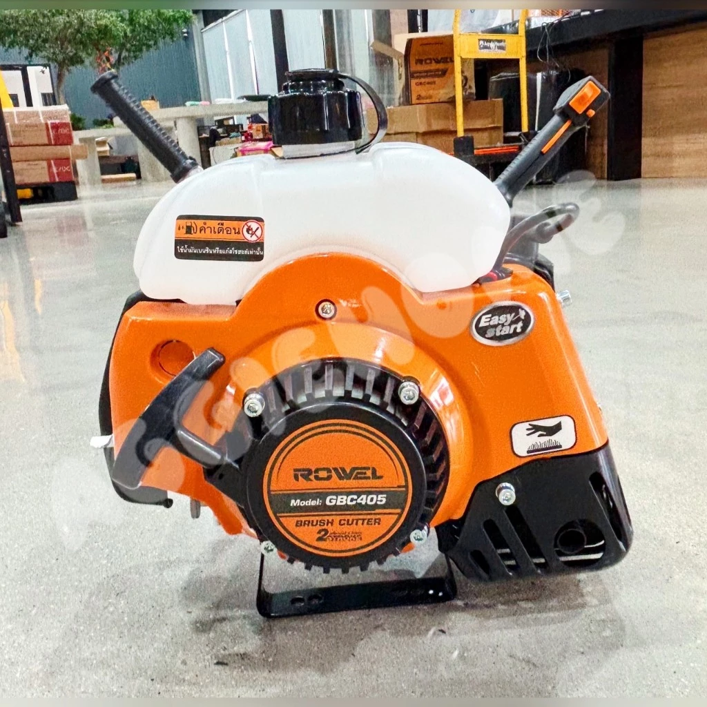 ROWEL เครื่องตัดหญ้า รุ่น GBC405 ทรงมากิต้า เครื่องยนต์ 2จังหวะ 41ซีซี 411 ตัดหญ้า ข้อแข็ง สะพายบ่า ตัดหญ้า สวน เกษตร