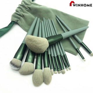 ชุด 13 ชิ้น ชุดแปรงแต่งหน้า ขนแปรงนุ่มและเป็นมิตรกับผิว ผู้เ…