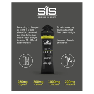 SiS Beta Fuel + Nootropics Dual Source Energy Gel