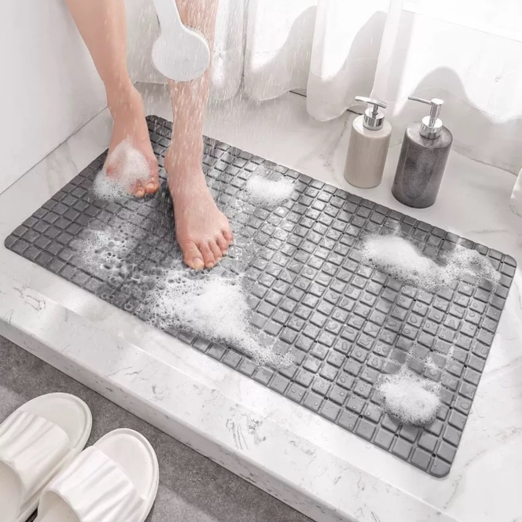 แผ่นกันลื่นห้องน้ํา พรมกันลื่น PVC พรมกันลื่นในห้องน้ำ แผ่นนวดเท้า แผ่นยางกันลื่น Bath Mat Anti-Slip - รูปที่ 7