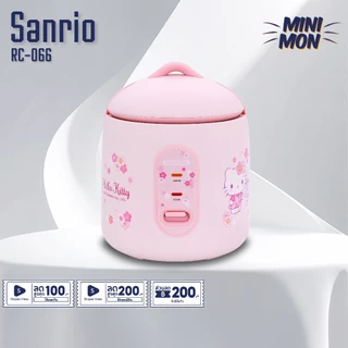 Sanrio หม้อหุงข้าวไฟฟ้ามินิ รุ่น RC-066, RC-067 ลายลิขสิทธิ์ ขนาด 0.6 ลิตร กำลังไฟ 200 วัตต์
