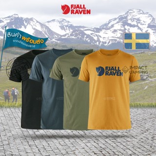 Fjallraven เสื้อยืดแขนสั้น ผู้ชาย Logo T-Shirt Men