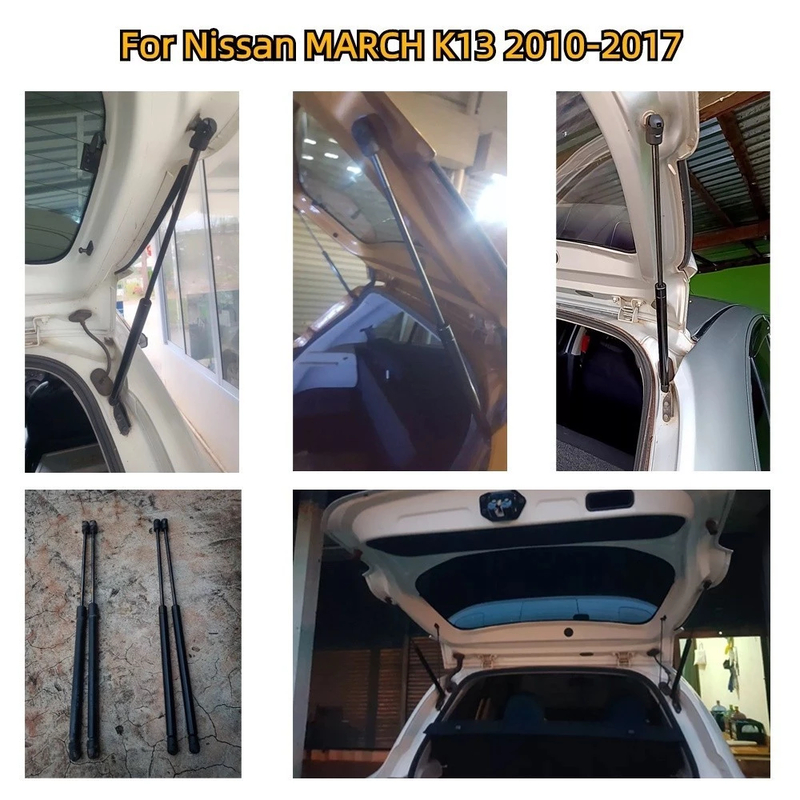 2pcs โช๊คฝาท้าย โช้คประตูท้าย Nissan March ตรงรุ่น พร้อมติดตั้ง ราคาคู่ ส่งฟรี OEM - รูปที่ 2