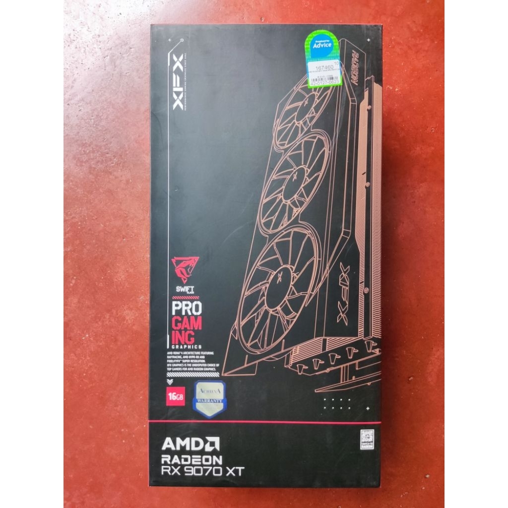 XFX RX 9070 XT SWIFT PROGAMING 16GB