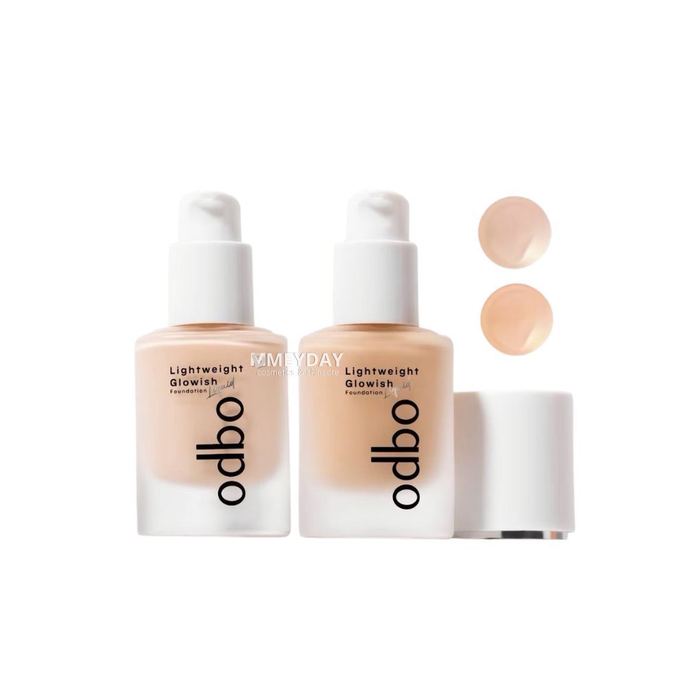 (OD4014) odbo Lightweight Glowish Liquid Foundation โอดีบีโอ ไลท์เวท โกลว์วิช ลิควิด ฟาวเดชั่น 15 กรัม