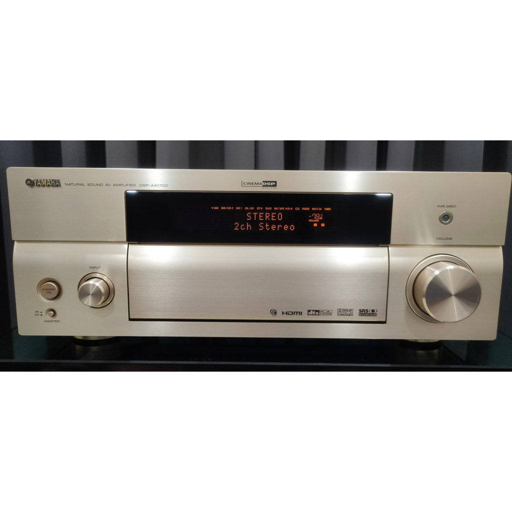 (มือ2) AVR รุ่นใหญ่ YAMAHA DSP AX1700 130w ต่อ Ch 7.1 Chanal