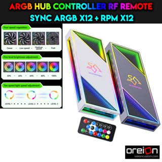 ARGB HUB 5V/PWM 12V Fan 2IN1 Hub RGB HUB x12 + FAN HUB x12 […