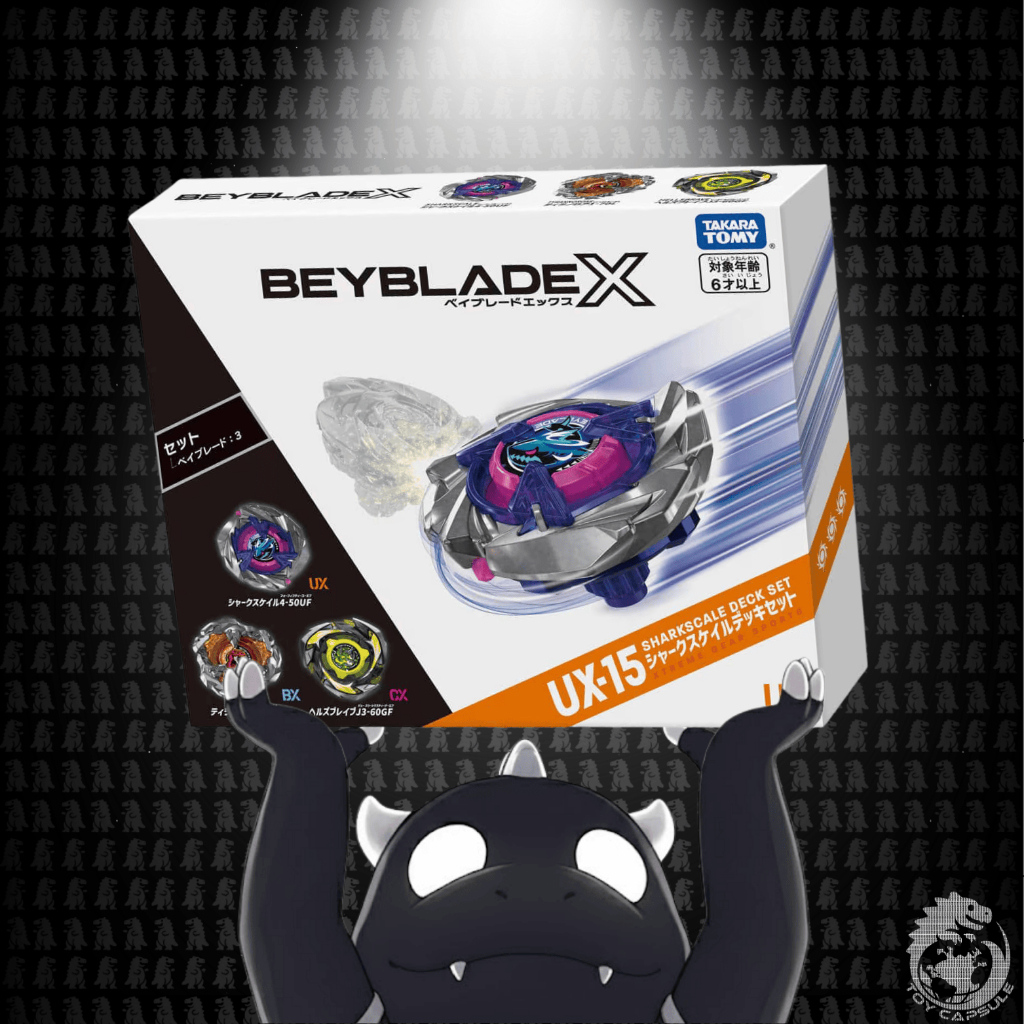 BEYBLADE X UX-15 Shark Scale Deck Set