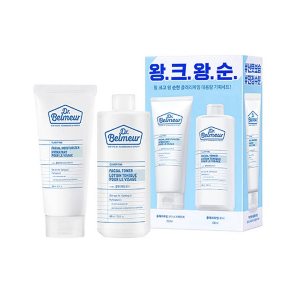 [THE FACE SHOP] DR.BELMEUR CLARIFYING SKINCARE SET