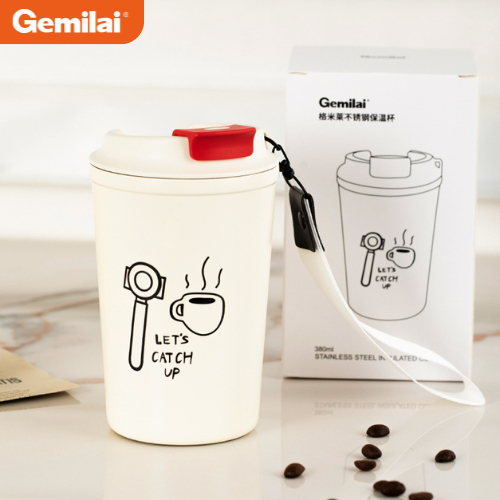 Gemilai แก้วเก็บอุณหภูมิ แก้วเก็บความร้อน แก้วเก็บความเย็น แก้วใส่กาแฟ คงอุณหภูมิ