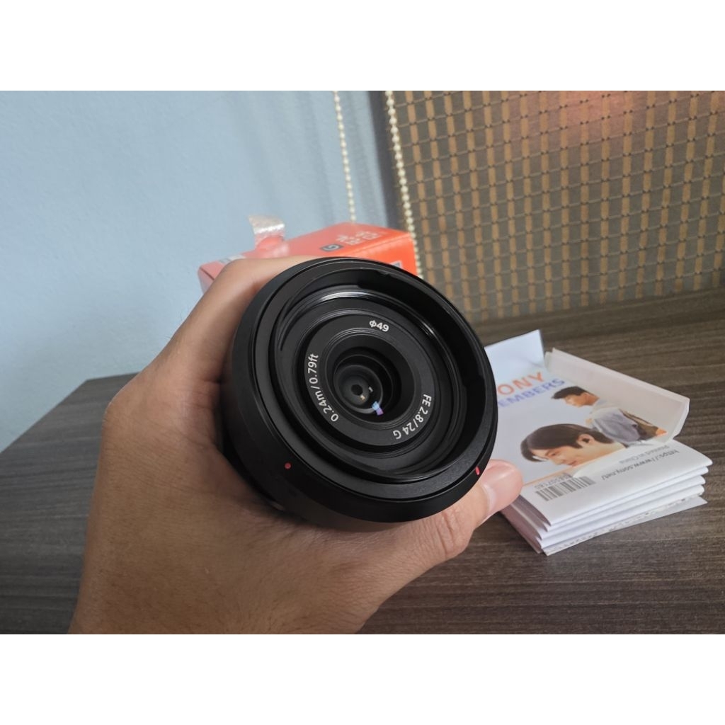 Sony Lens Fe 24mm f2.8g  E-mount มือสองสภาพสวยมากๆ