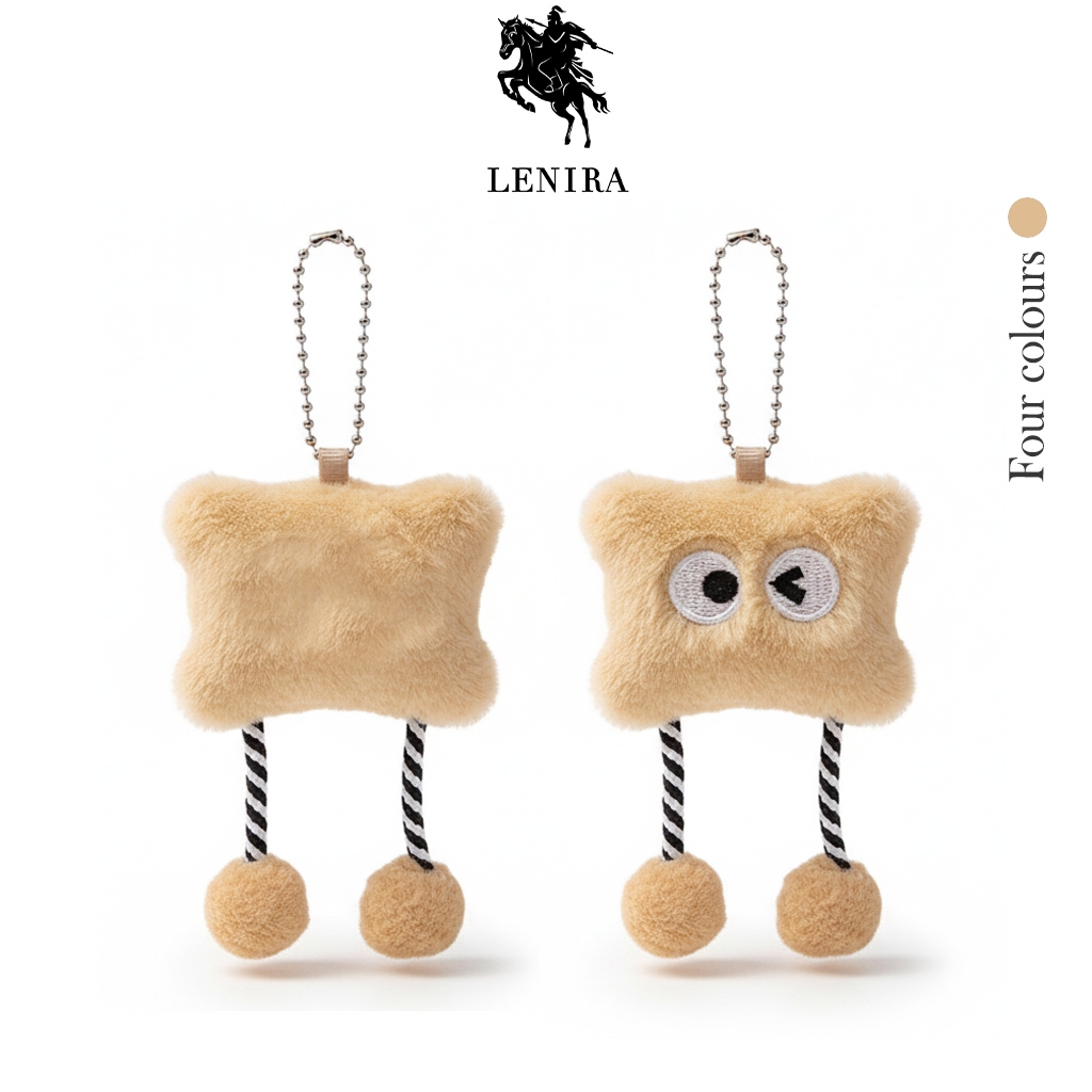 Lenira(B2375) พวงกุญแจ จี้ตุ๊กตาน้องคุกกี้ สําหรับห้อย