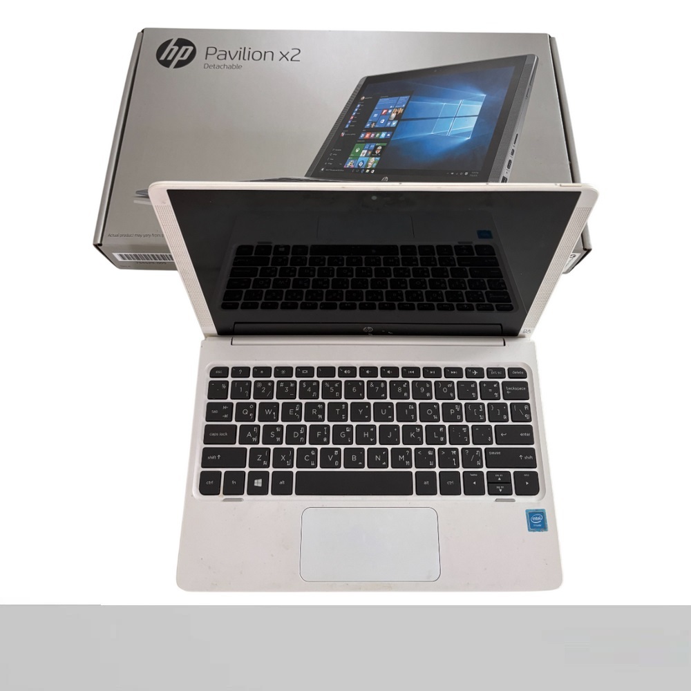 HP Pavilion x2 10-n128TU มือสอง window 10 จอ10.1นิ้ว Notebook 2 in 1