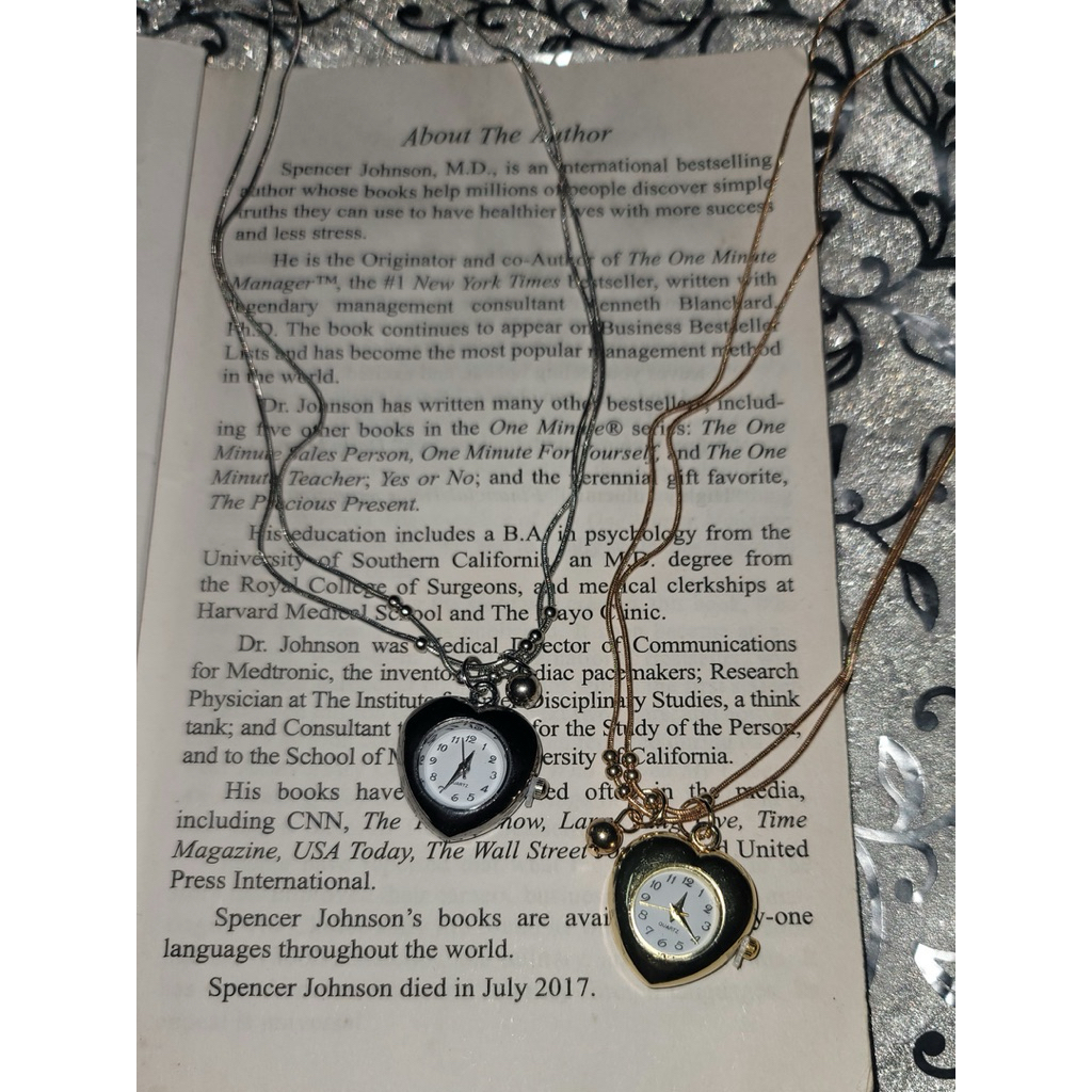 NL1 สร้อยคอนาฬิกา มี 2 สี เงิน และ ทอง