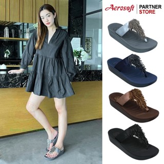 Aerosoft รองเท้าแตะผู้หญิงแบบสวม รองเท้าแตะหูหนีบ ทรงแฟชั่น …