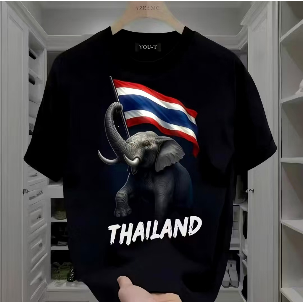 เสื้อยืดแฟชั่นผู้ชายสุดฮิต คอกลม-แขนสั้น สกรีนลายแฟชั่นเท่ๆหน้า-หลัง เสื้อสตรีทแฟชั่นเท่ๆ เสื้อผู้ชายฮิต เนื้อผ้ายืดนุ่ม