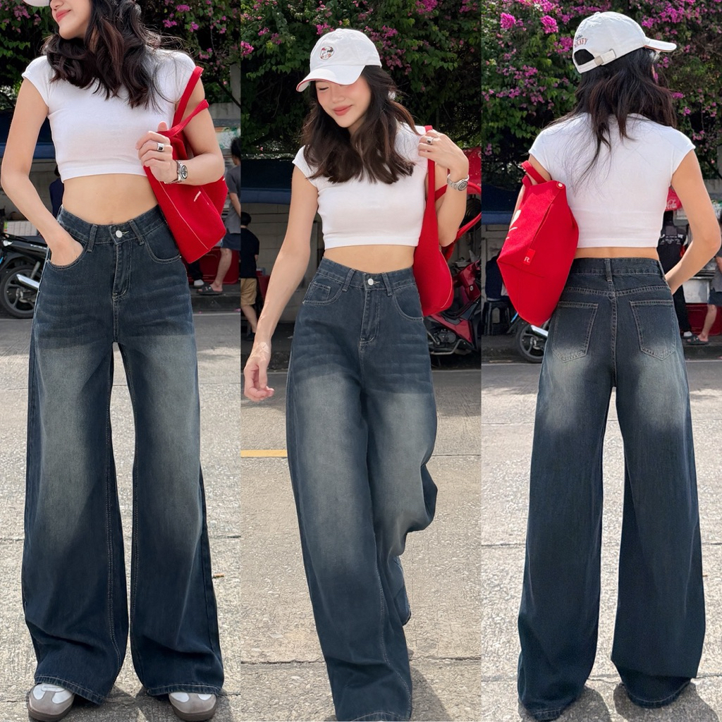 DADDY BAGGY JEANS(3-5วันจัดส่ง)