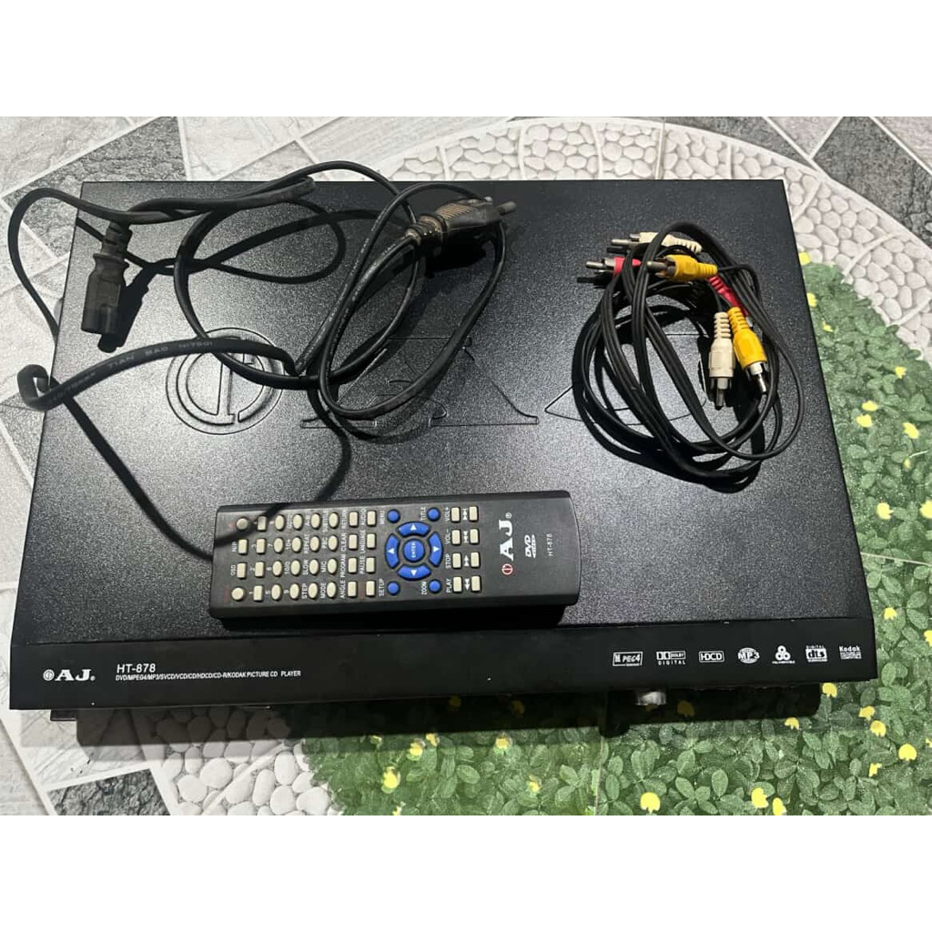 เครื่องเล่น Dvd Vcd Blu ray AJ รุ่น HT-878 ใช้งานเต็มระบบ อ่านได้ทุกแผ่น