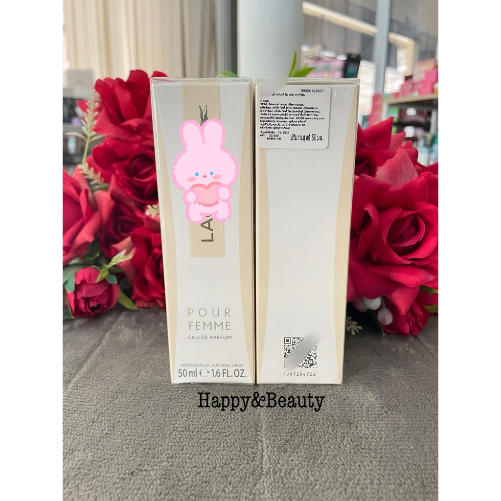 น้ำหอม ป้ายไทย💯หอมโทนดอกไม้  ลา❤️คอส Pour Femme Edp 50มิล