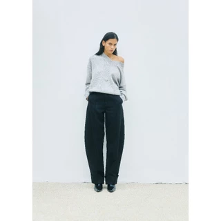 STUDIO UNKNOWN - Dean Balloon Linen Trousers กางเกงผ้าลินินทรงบอลลูน