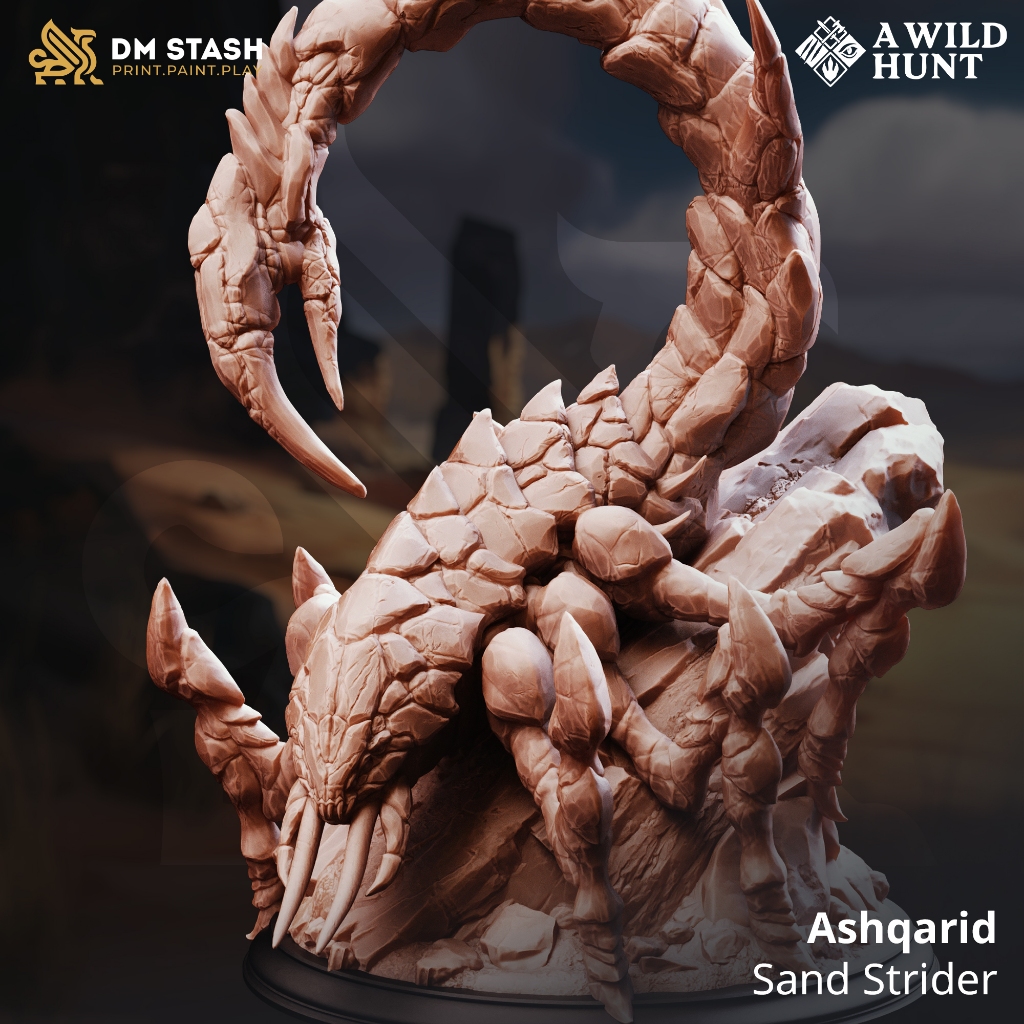 DM Stash - Ashqarid - Sand Strider (A Wild Hunt)