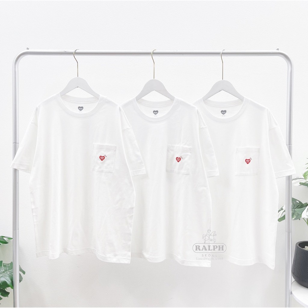 ็Human Made Pocket T-Shirt (White)