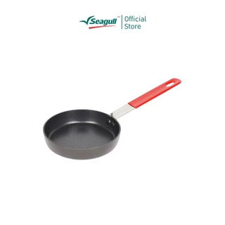 Seagull กระทะด้ามทอดไข่ ขนาด 12 ซม. Egg Fry Pan 12 cm รุ่นประหยัดน้ำมัน มีให้เลือก 3 สี