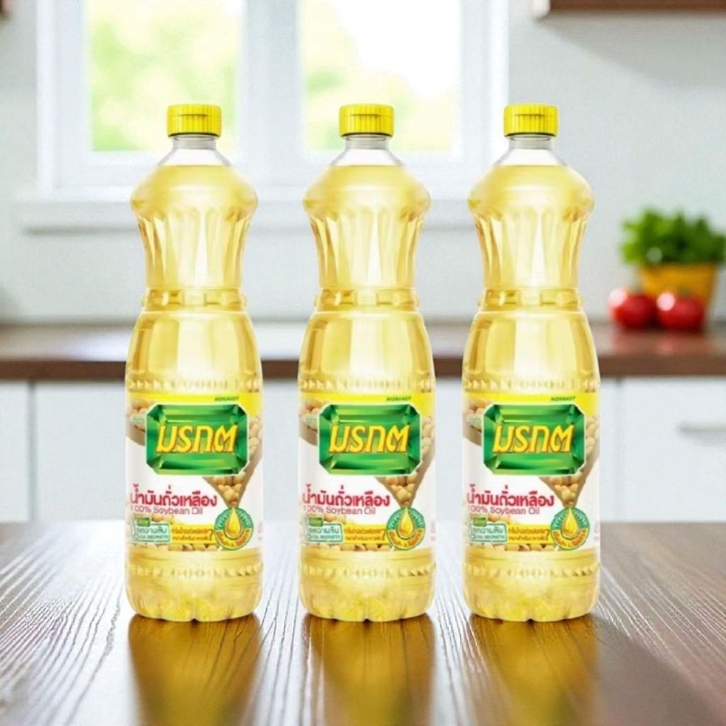 ถูกสุดๆ❗❗❗น้ำมันถั่วเหลืองมรกต ขวด 1ลิตร .แพ็ค3ขวด พร้อมจัดส่งใน 1 วัน