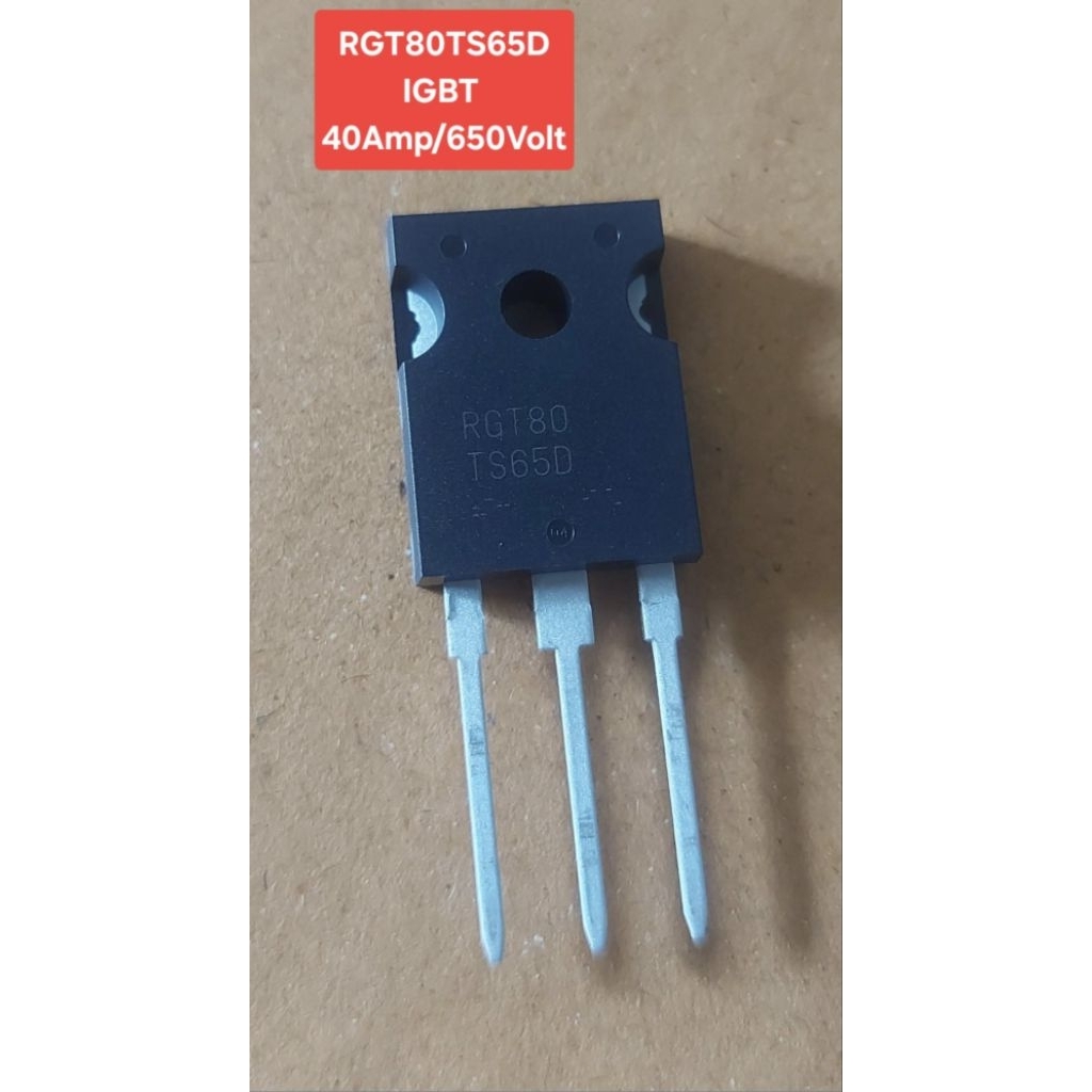 RGT80TS65D IGBT 40Amp/650Volt (ราคาตัวละ)