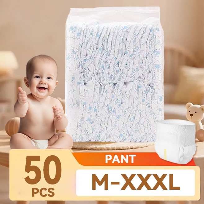 🌸สปอตสินค้า🌸แพมเพิส LullaMum กางเกงผ้าอ้อม baby กางเกง XXL