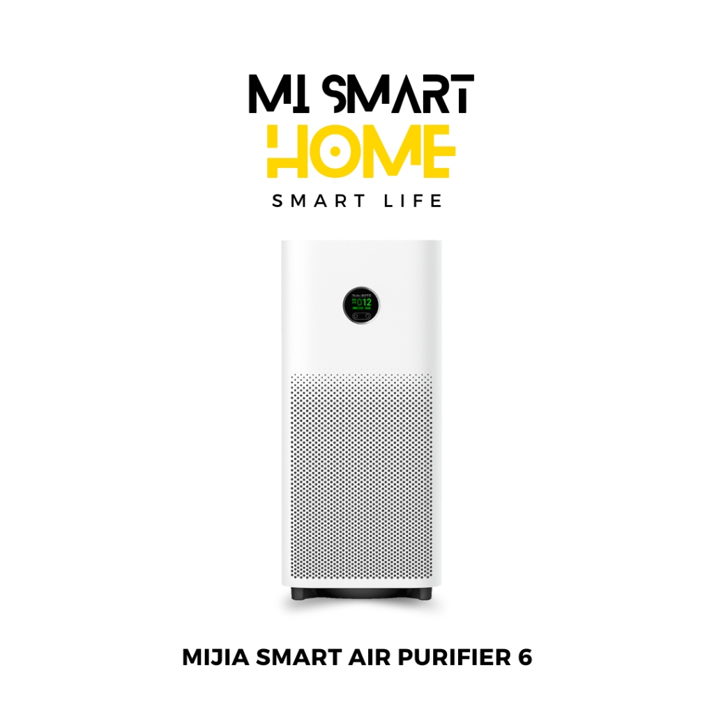 Xiaomi Mijia Smart Air Purifier 6 – เครื่องฟอกอากาศอัจฉริยะรุ่นใหม่ล่าสุด เซ็นเซอร์ 5 จุด ศูนย์ไทย