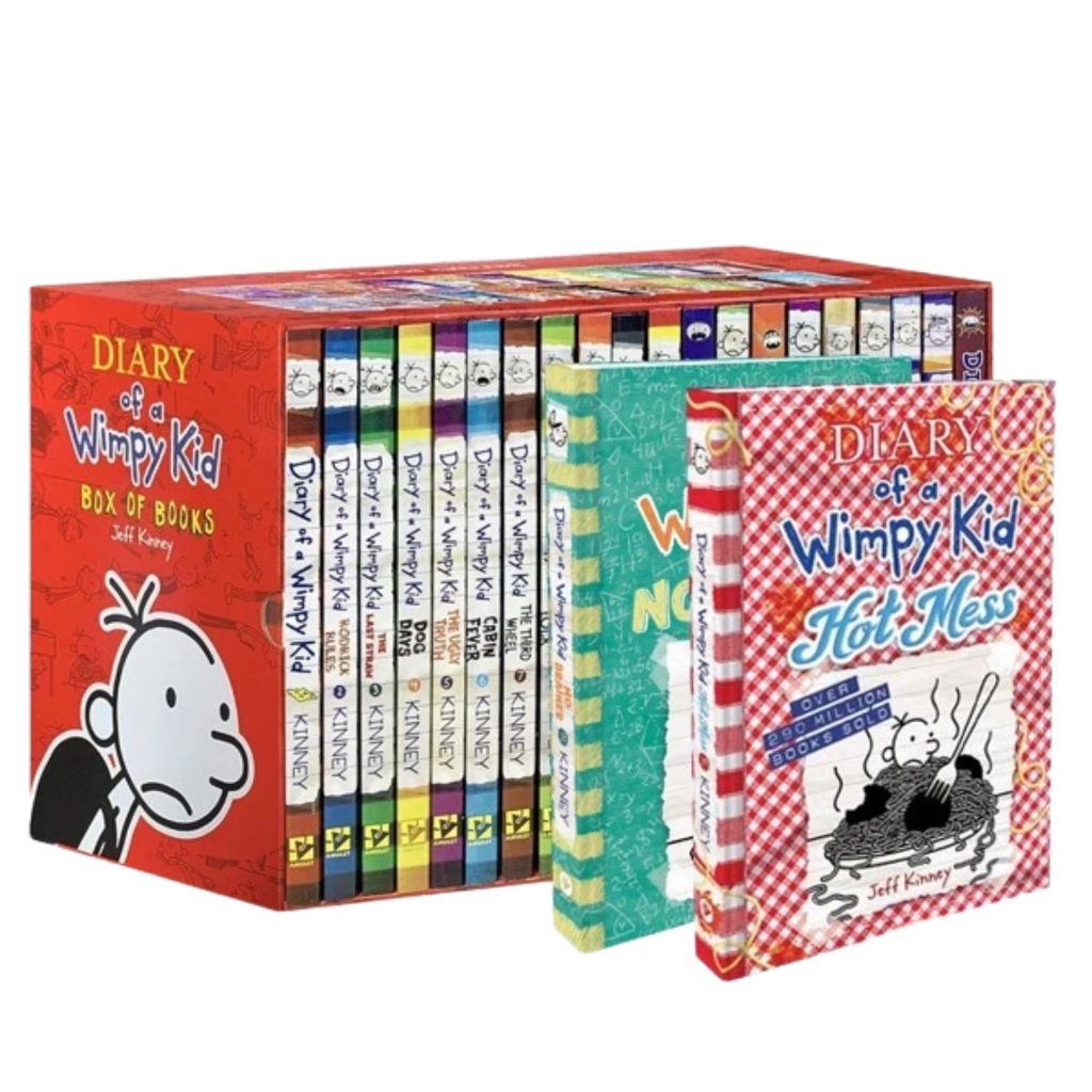Diary of a Wimpy Kid Boxed Set (24 Books) -- หนังสือการ์ตูนภาษาอังกฤษ รูปที่ 8
