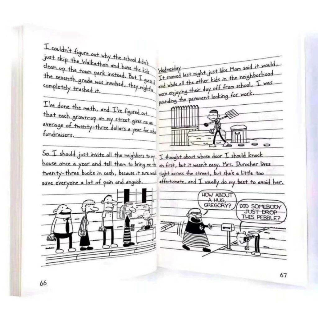 Diary of a Wimpy Kid Boxed Set (24 Books) -- หนังสือการ์ตูนภาษาอังกฤษ รูปที่ 5