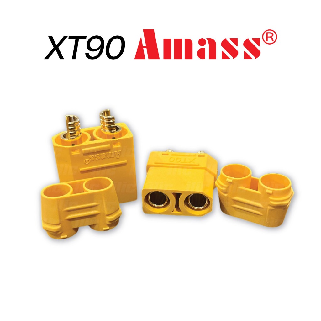 ขั่วต่อแบตเตอรี่ Connector Terminal XT60H, XT60H Amass, XT90 Amass ราคาขายต่อ 1 คู่