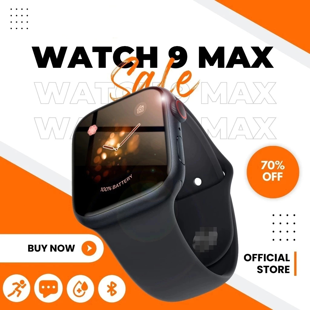 Smartwatch s10 pro  สมาร์ทวอทช์ Smart Watch รองรับภาษาไทย นาฬิกาสมาร์ทวอทช์ สัมผัสได้เต็มจอ นาฬิกาsp