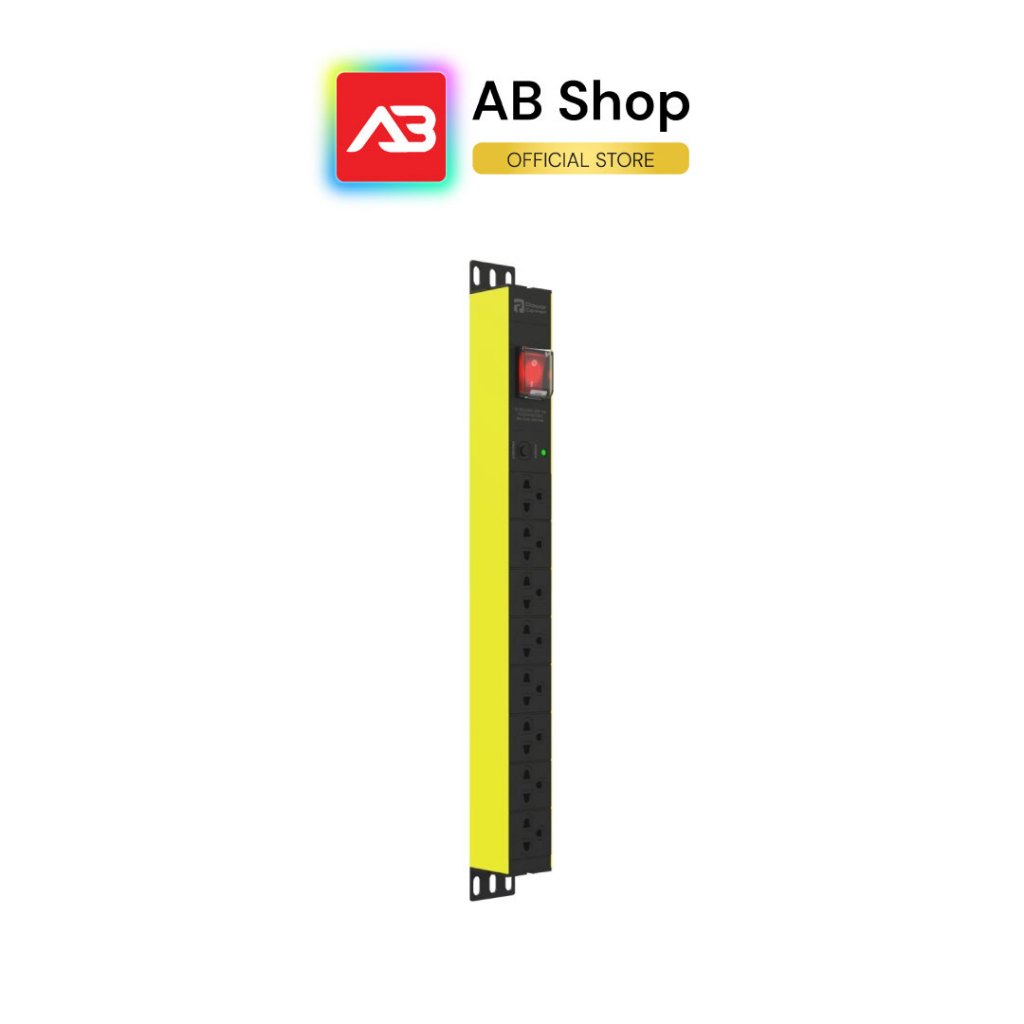 PowerConneX ปลั๊กพ่วงสำหรับตู้แร็ค 8 ช่อง (สายยาว 3 เมตร)(3,680W)(16A) รุ่น PXC5PHTTS-TS08